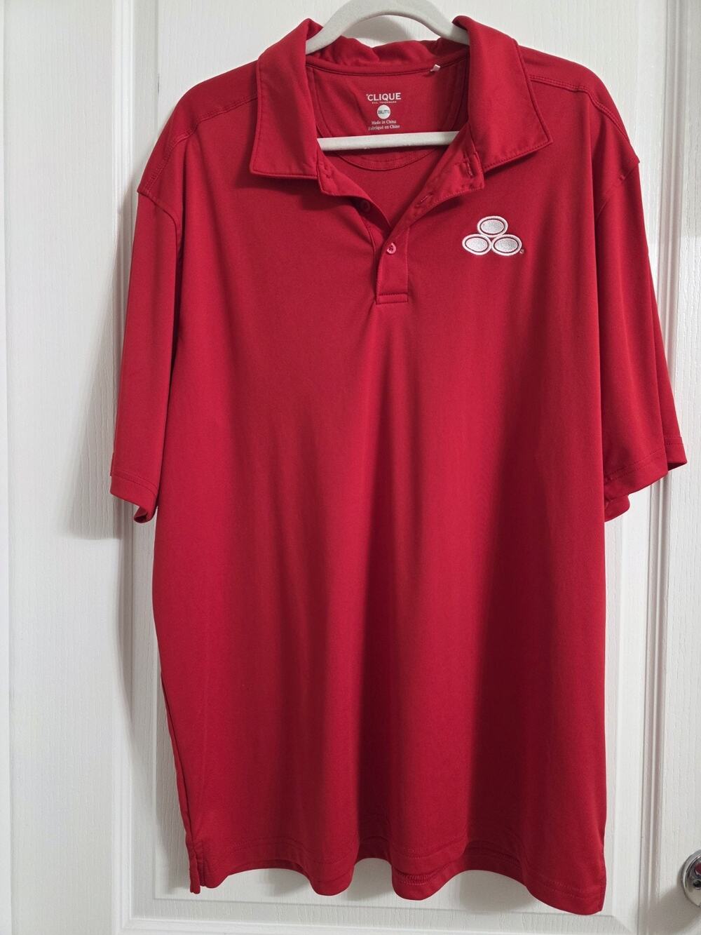 State Farm Shirt Mens XXL Red Insurance Employee Polo Logo Button